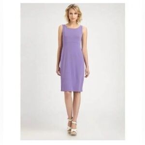 Eileen Fisher Lavender Midi Dress